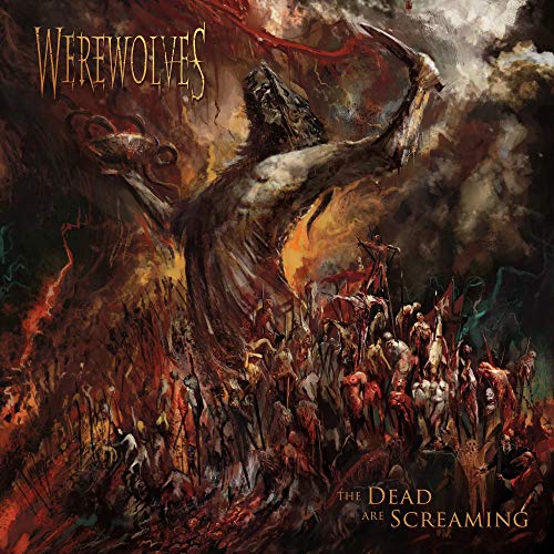 CD cover: Werewolves album art depicting a monstrous, howling figure.
