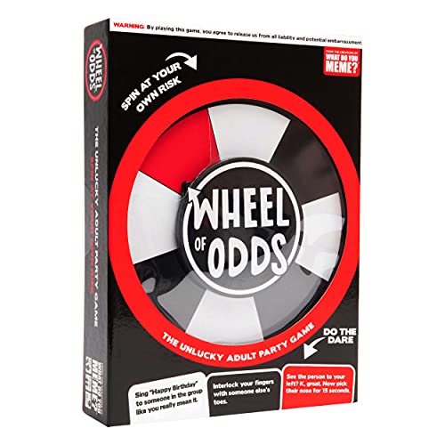 Black game box with a red and white spinning wheel graphic.