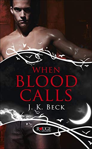 Book cover featuring a shirtless man with bats and a crescent moon.