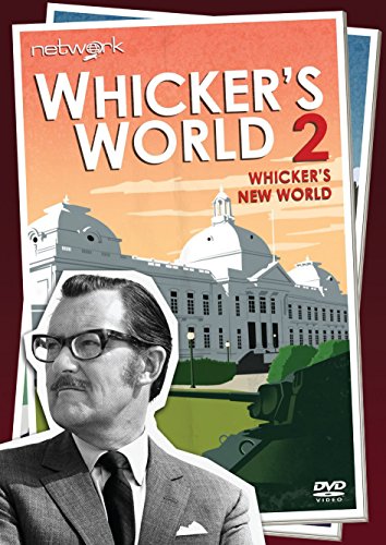 DVD cover for "Whicker's World 2" featuring Ross McWhirter and Washington D.C.