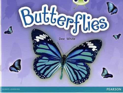 Book cover featuring colorful butterflies, titled "Butterflies" by Dee White.