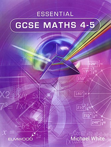 GCSE Maths textbook cover with abstract geometric and equation graphics.