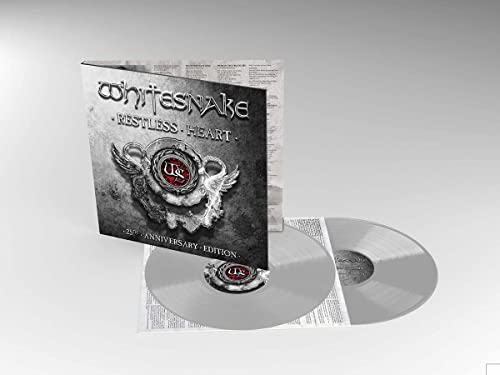 Whitesnake “Restless Heart” 25th Anniversary Edition vinyl record and sleeve.