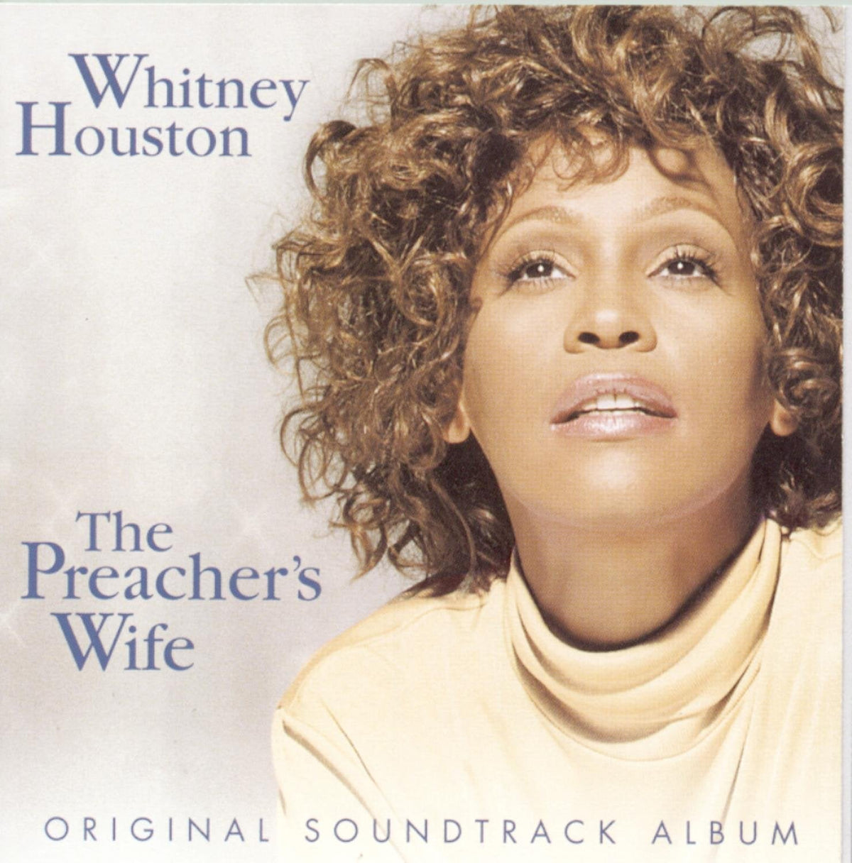 CD cover for Whitney Houston’s “The Preacher’s Wife” soundtrack album.