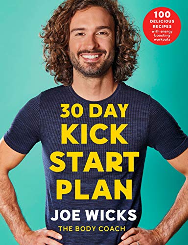 Book cover featuring Joe Wicks, fitness coach, and bold yellow text.