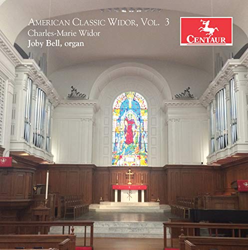CD cover featuring a church interior with stained glass and organ pipes.