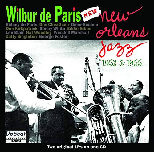 CD cover for Wilbur de Paris' New Orleans Jazz, featuring musicians.
