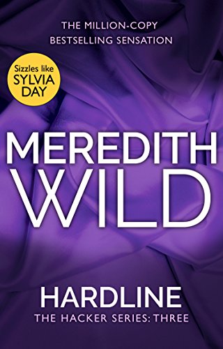 Book cover: "Hardline" by Meredith Wild, purple background, white text.