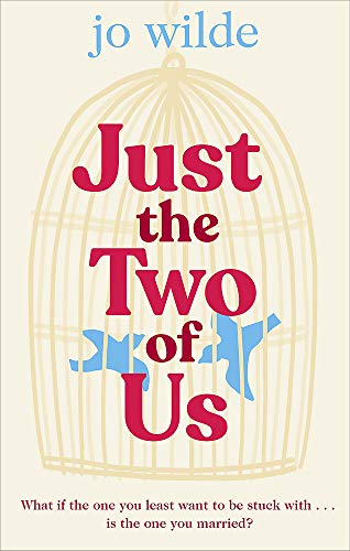 Book cover with red text, a birdcage, and blue bird silhouettes.