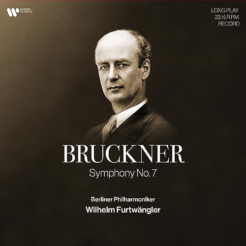 Vinyl record cover featuring portrait of conductor Wilhelm Furtwängler.