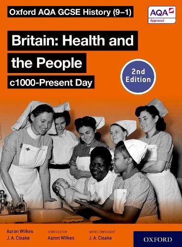 History textbook cover with vintage photo of nurses and a baby.