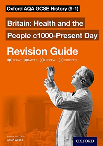 GCSE History revision guide cover with a historical medical image.