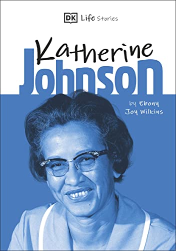 Book cover featuring a portrait of Katherine Johnson, a smiling Black woman.