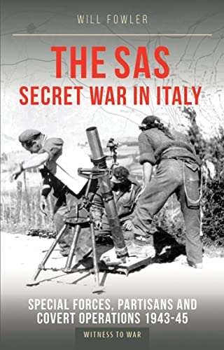 Book cover depicting WWII soldiers operating equipment in mountainous Italy.