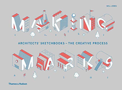 Book cover: isometric architectural drawings forming the title "Making Marks".