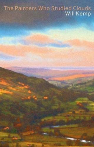 Book cover: painted landscape with hills and a cloudy sky.