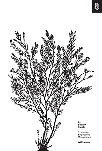 Book cover with a black line drawing of a plant on a white background.