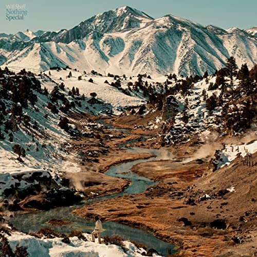 CD cover: Snowy mountains and a winding river with a lone figure.