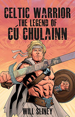 Comic book cover depicting a muscular blonde warrior with a large sword.
