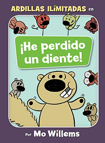 Book cover with cartoon squirrels and a bear missing a tooth.