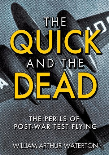 Book cover: "The Quick and the Dead" with airplane wing detail.