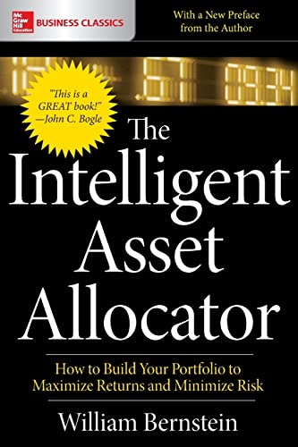 Book cover: "The Intelligent Asset Allocator" by William Bernstein.