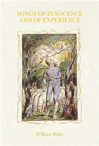 Book cover featuring William Blake's illustration of a shepherd with sheep and a child.
