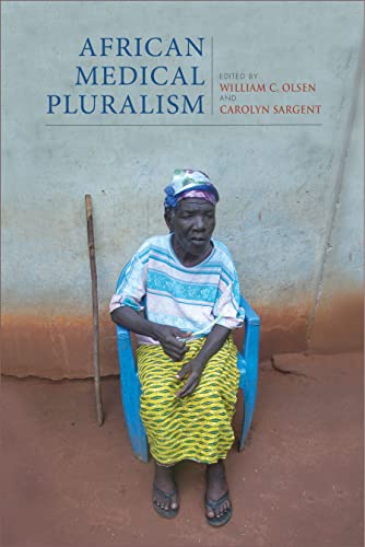 Book cover with an older woman in traditional African clothing seated outdoors.