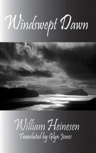 Book cover: black and white seascape with dramatic sky and text.
