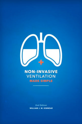 Book cover with white lungs and red text: "Non-Invasive Ventilation Made Simple.