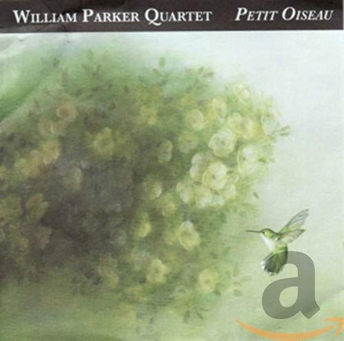 CD cover with painted green foliage and a hovering hummingbird.