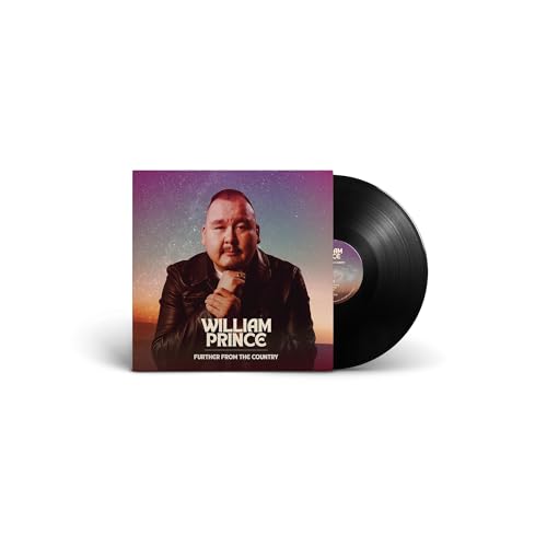 Vinyl record and album cover featuring portrait of William Prince.