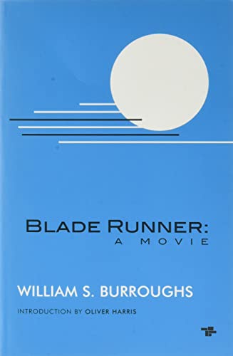 Blue book cover for “Blade Runner: A Movie” with a white circle.