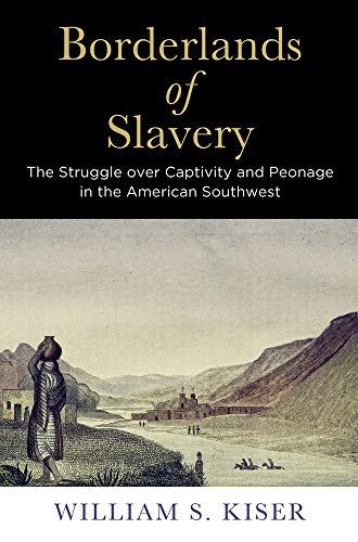 Book cover: "Borderlands of Slavery" with a historical landscape image.