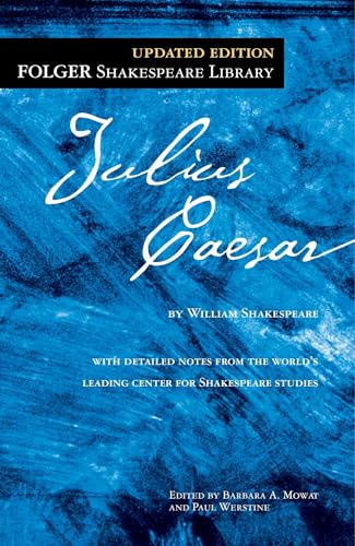 Cover of “Julius Caesar” by William Shakespeare, Folger Shakespeare Library edition.