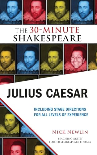 Book cover for “Julius Caesar” featuring portraits of men in ruffs.