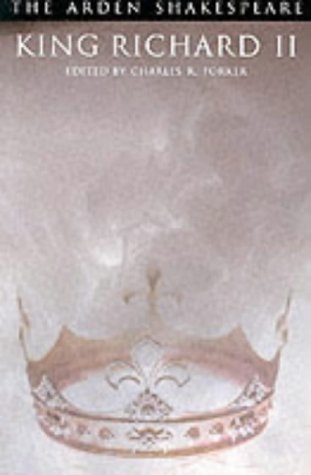 Book cover: "King Richard II" with a blurred crown image.