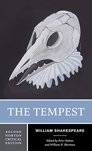Book cover featuring a bird skull wearing a white ruff collar against black background.