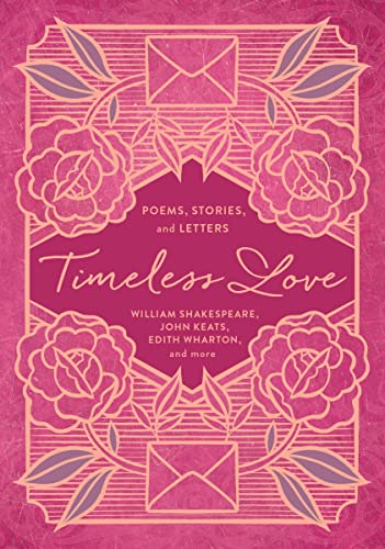 Pink book cover with floral design, title “Timeless Love” and author names.