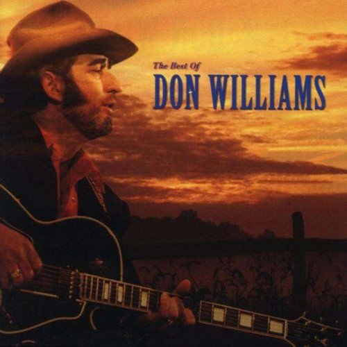 Don Williams album cover featuring a portrait of the country singer with a guitar.