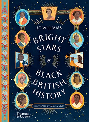 Book cover featuring portraits of Black British historical figures in ovals.
