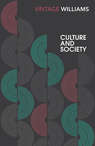 Book cover: “Culture and Society” with abstract circular pattern.