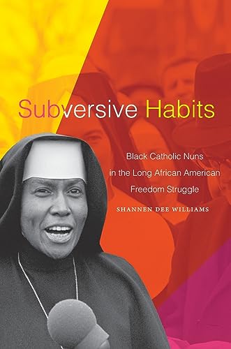 Book cover featuring a Black Catholic nun and bold title text.