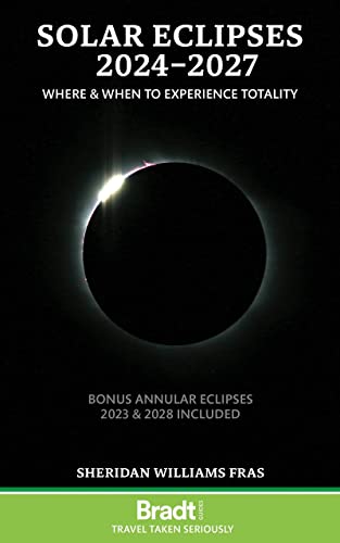Book cover depicting a solar eclipse with white text and green branding.