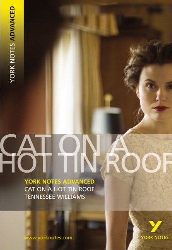 Cover of “Cat on a Hot Tin Roof” York Notes Advanced edition.