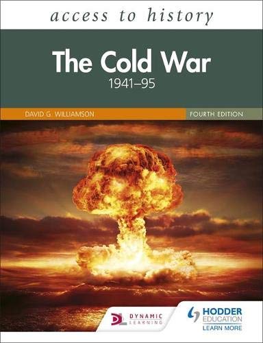 Book cover: “The Cold War 1941–95” with a mushroom cloud image.