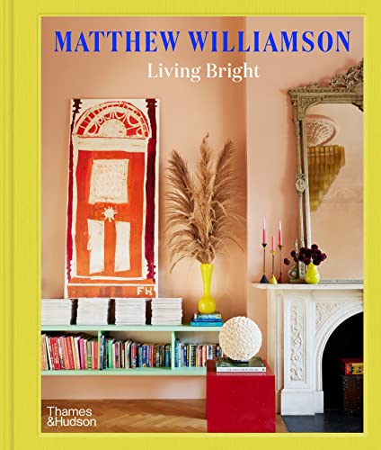 Book cover: "Living Bright" featuring a colourful room interior.