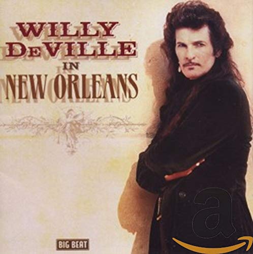 CD cover for Willy DeVille’s “In New Orleans” featuring a portrait.