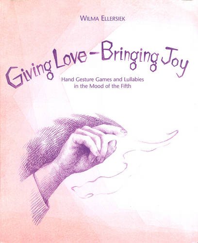 Book cover with purple text and a sketch of a hand on pink background.