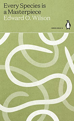 Book cover: green background with white swirls and a penguin illustration.